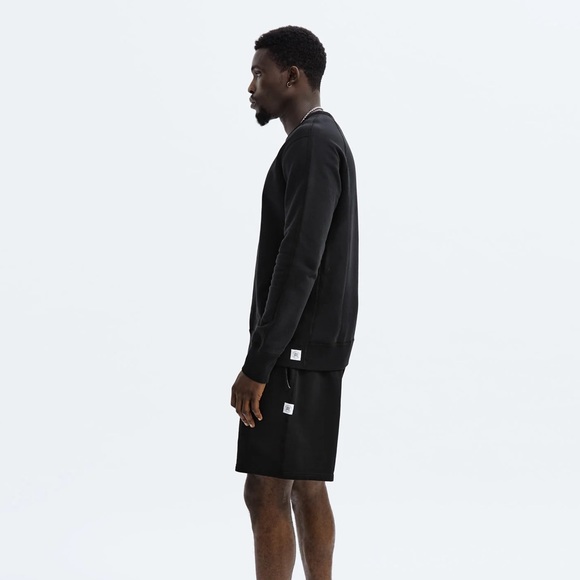 Reigning Champ Midweight Terry Pullover in Black sz S - Picture 8 of 9
